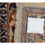 Najafabad Persian Rug 12'10" x 9'5" - Semi Antique Medallion Red, Beige Hand Knotted | full view | SKU 111709