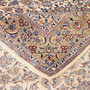 Najafabad Persian Rug 12x9 ft - Semi Antique Medallion Red, Beige Hand Knotted | corner detail | SKU 111709