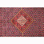 Arak Persian Rug 13x9 ft - Semi Antique Medallion Crimson, Red Hand Knotted | pile detail | SKU 111710