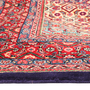 Arak Persian Rug 13'1" x 9'10" - Semi Antique Medallion Crimson, Red Hand Knotted | side view | SKU 111710