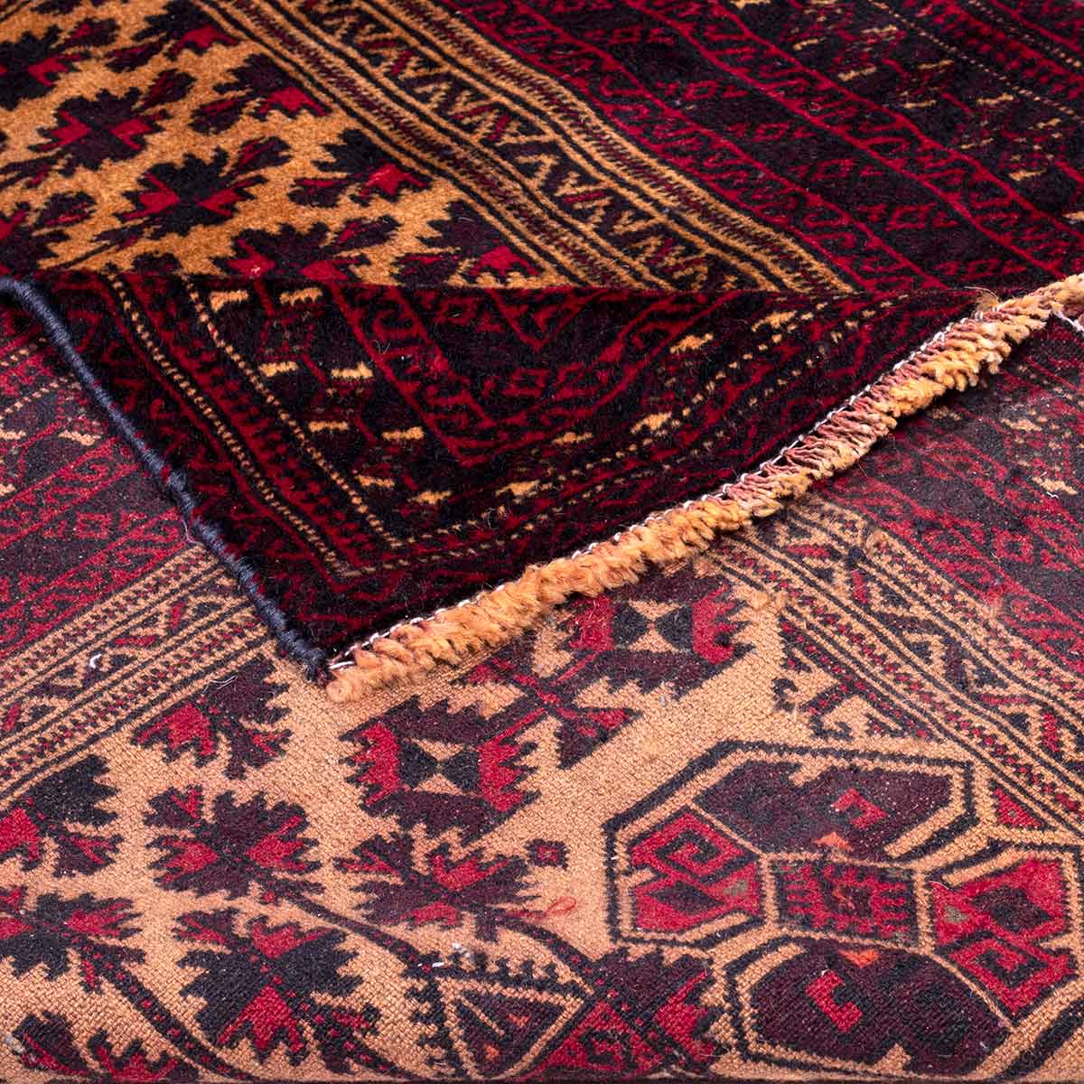 4' 4 x 3' 3 Baluch Authentic Persian Hand Knotted Area Rug - 112581