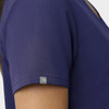COLOR|NVY|Tempo Womens VNeck Navy Top Style # T101