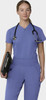 COLOR|CBL|Tempo Womens Quarter Zip Ceil Blue Top Style # T103