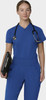 COLOR|RYL|Tempo Womens Quarter Zip Royal Blue Top Style # T103