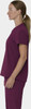 COLOR|WIN|Tempo Womens Quarter Zip Wine Top Style # T103