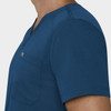 COLOR|CRB|Tempo Mens Tuck Caribbean Blue Top Style # T172
