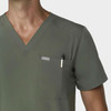 COLOR|OLV|Tempo Mens Tuck Olive Top Style # T172