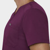 COLOR|WIN|Tempo Mens Tuck Wine Top Style # T172