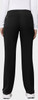 COLOR|BLK|Tempo Womens Straight Leg Black Pant Style # T201