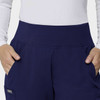 COLOR|NVY|Tempo Womens Flare Leg Navy Pant Style # T203