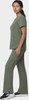 COLOR|OLV|Tempo Womens Outfit Olive Flare Leg Style # T203
