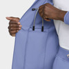 COLOR|CBL|Tempo Mens Zip Ceil Blue Jacket Style # T371