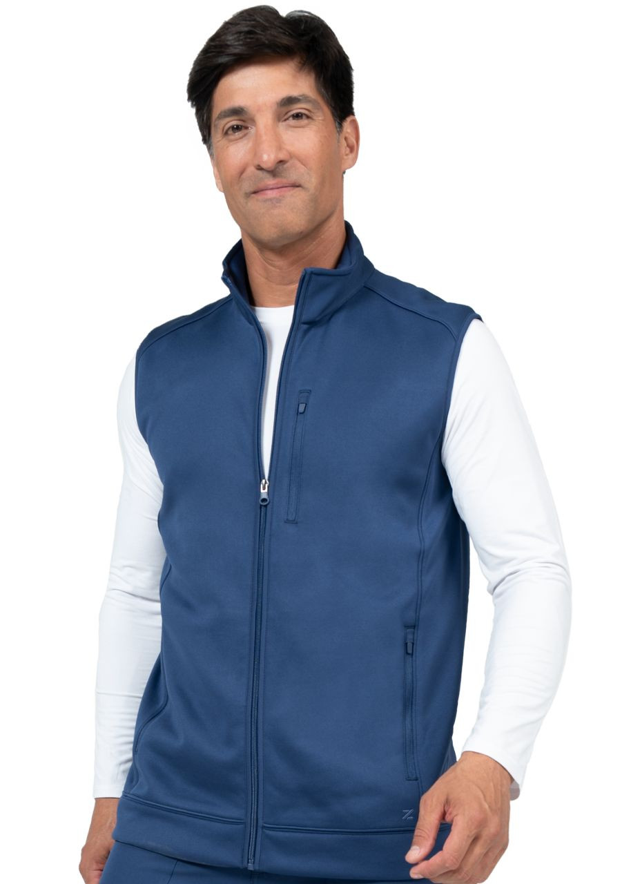 Zavate Mens Noah Bonded Fleece Vest - Scrub Hub KC