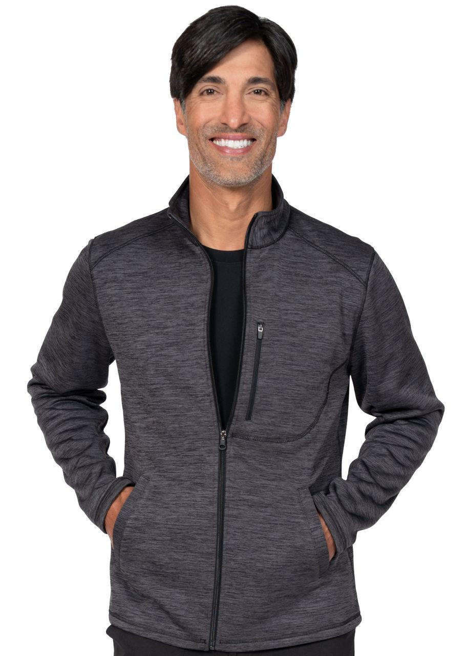 Zavate Mens Brandon Bonded Fleece Jacket - Scrub Hub KC