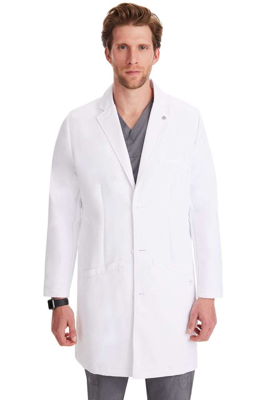 White Coat Lyndon Lab Coat Scrub Hub KC