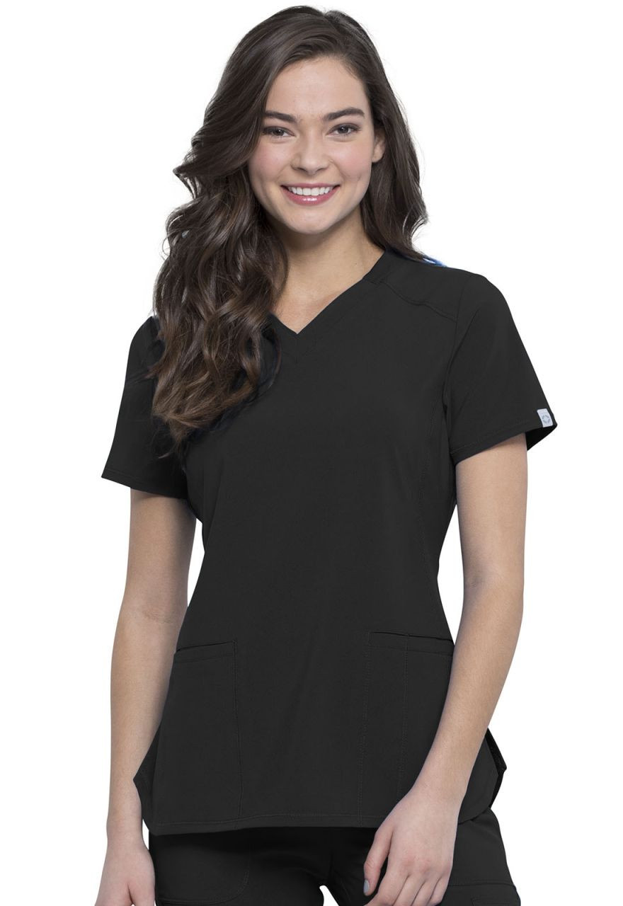 Infinity Legacy V-Neck Top w-Princess Seams - Scrub Hub KC