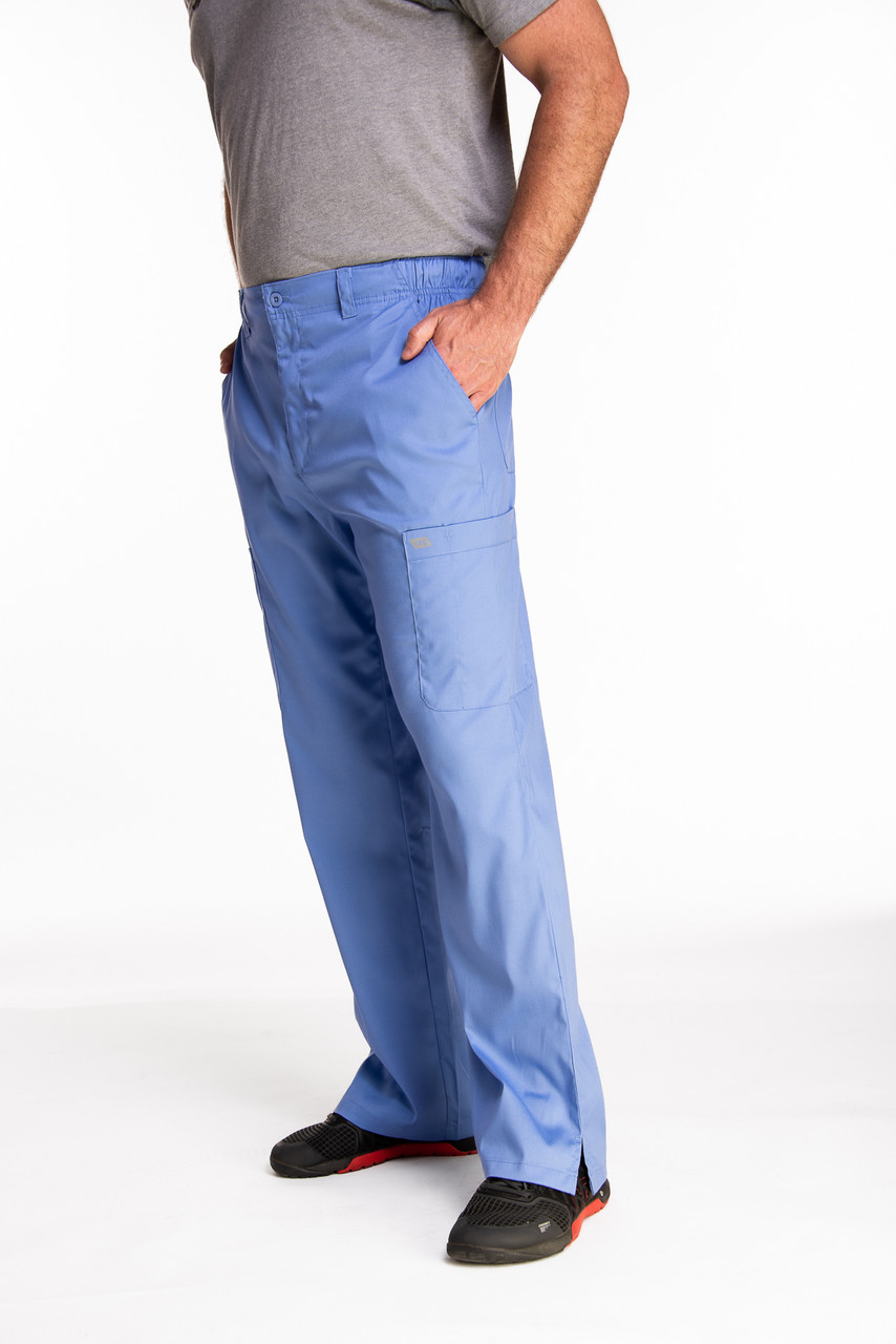 EDGE Men's Half Elastic Waistband Pant - Scrub Hub KC