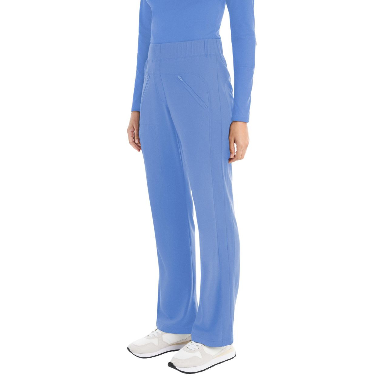 ボトムスその他 OFF WHITE Women Pants OWCO008F23FAB0014747 Blue White Cross CRFT Women's Pants - Scrub Hub KC