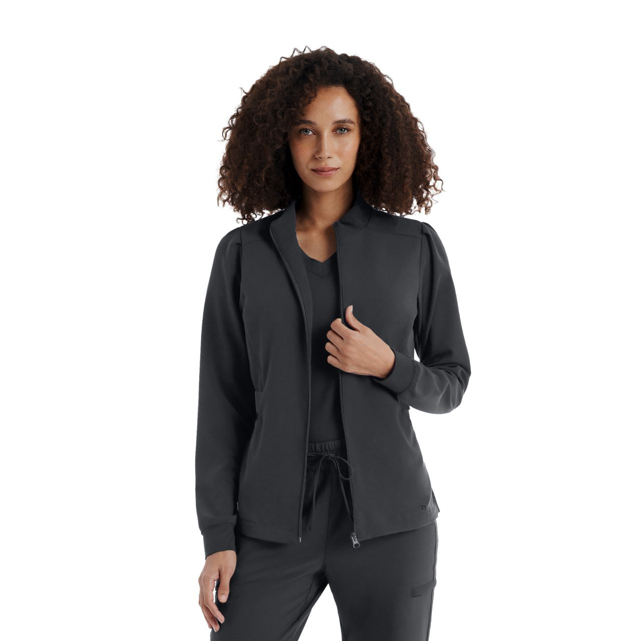 White Cross CRFT Women's 2-Pocket Jacket - Scrub Hub KC
