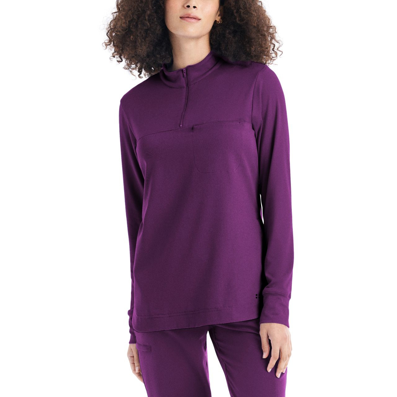 White Cross CRFT Women's 3-Pocket Long Sleeve Quarter-Zip Top
