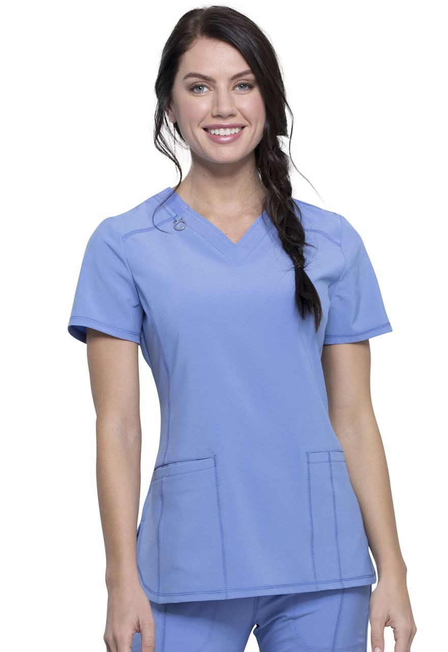Infinity Legacy V-Neck Top w-Princess Seams - Scrub Hub KC