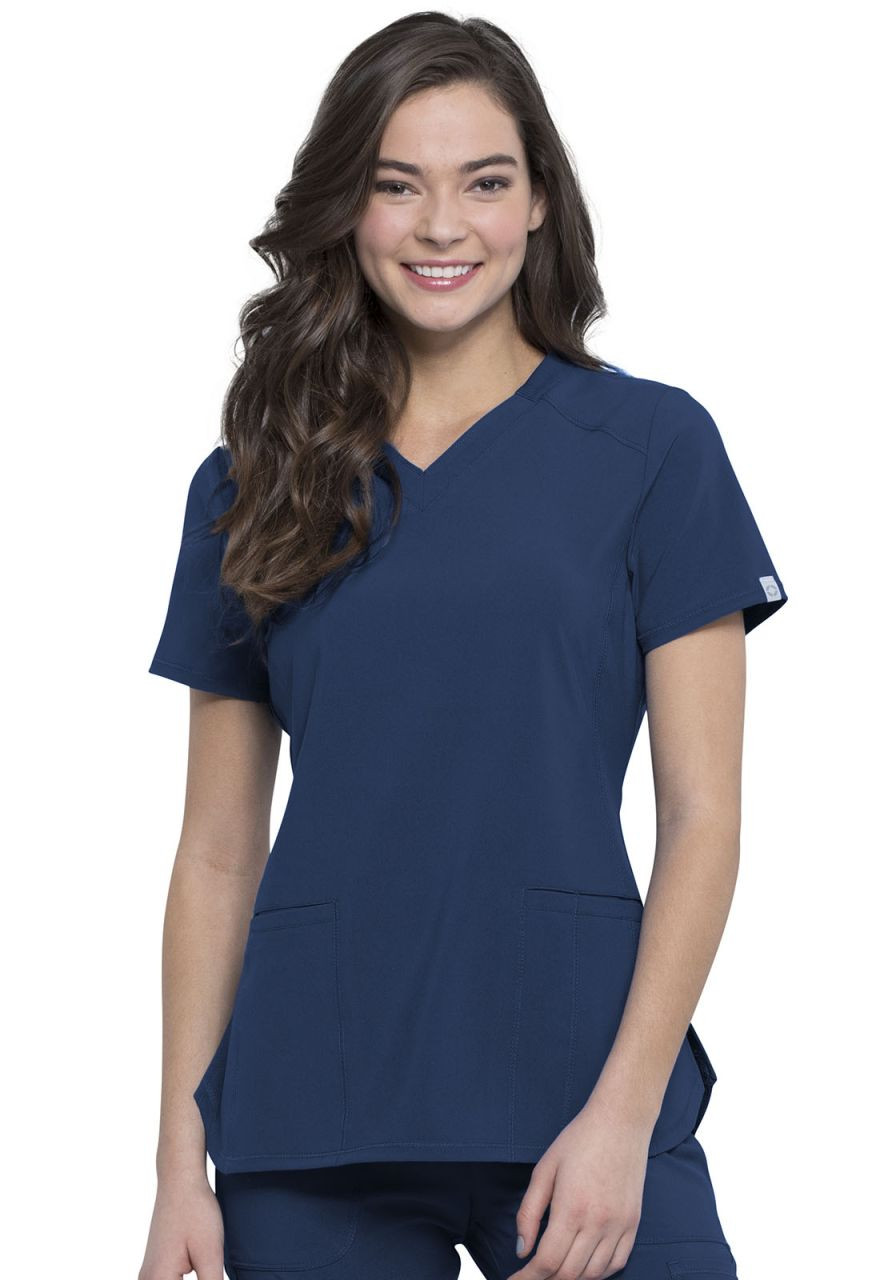 Infinity Legacy V-Neck Top w-Princess Seams - Scrub Hub KC