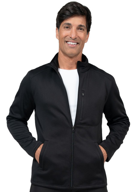Zavate Mens Brandon Bonded Fleece Jacket - Scrub Hub KC