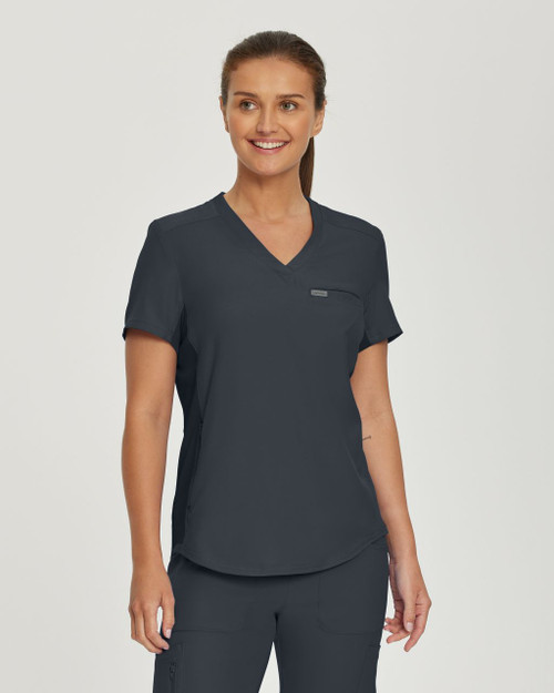 Landau Forward Women's 2-Pocket V-Neck Scrub Top - Scrub Hub KC
