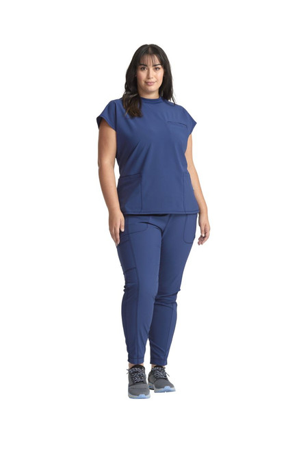 Infinity Legacy Mock Neck Dolman Sleeve Top - Scrub Hub KC
