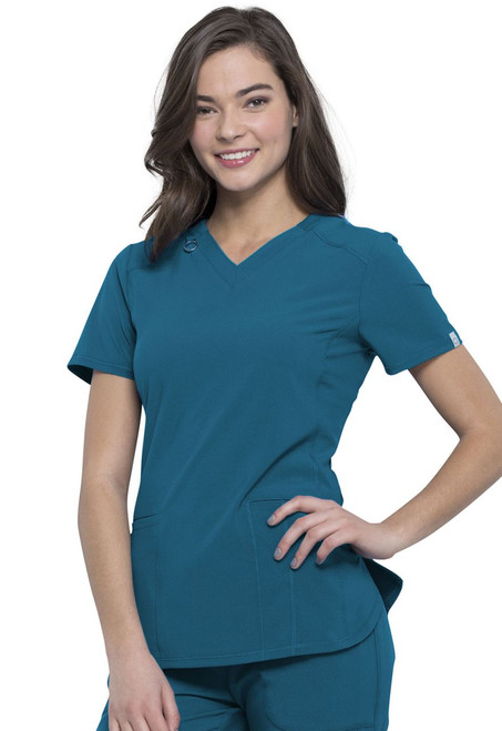 Infinity Legacy V-Neck Top w-Princess Seams - Scrub Hub KC