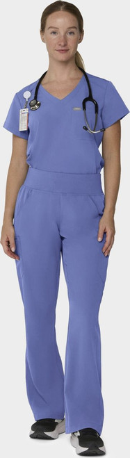 COLOR|CBL|Tempo Womens Outfit Ceil Blue Tuck Style # T102