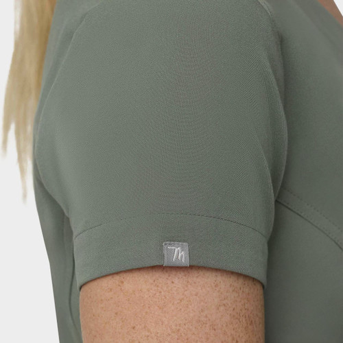 COLOR|OLV|Tempo Womens Tuck Olive Top Style # T102