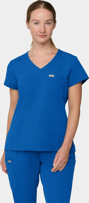 COLOR|RYL|Tempo Womens Tuck Top Royal Blue Top Style # T102