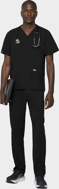COLOR|BLK|Tempo Mens 3Pocket Black Top Style # T171