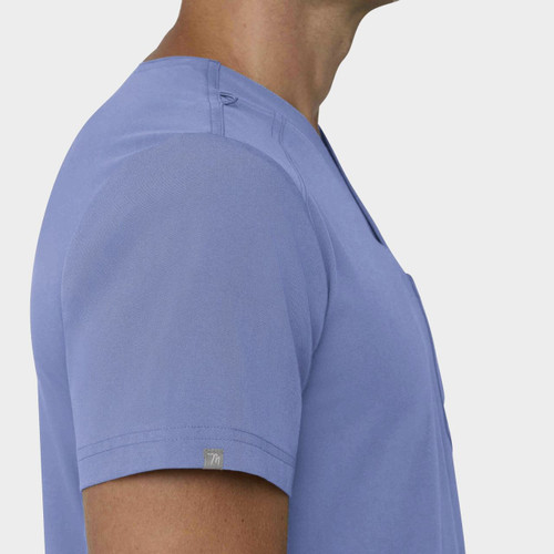 COLOR|CBL|Tempo Mens Tuck Ceil Blue Top Style # T172