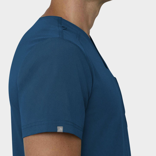 COLOR|CRB|Tempo Mens Tuck Caribbean Blue Top Style # T172
