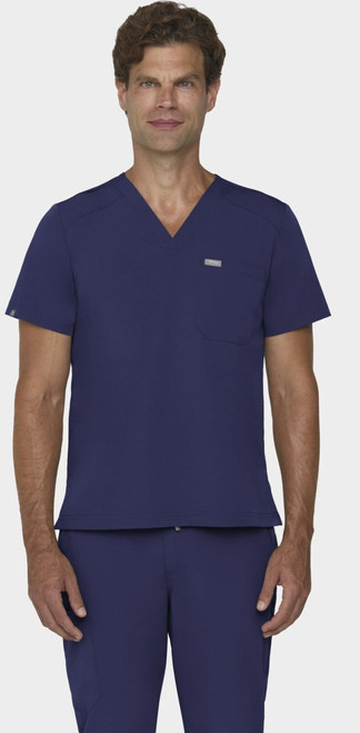 COLOR|NVY|Tempo Mens Tuck Navy Top Style # T172