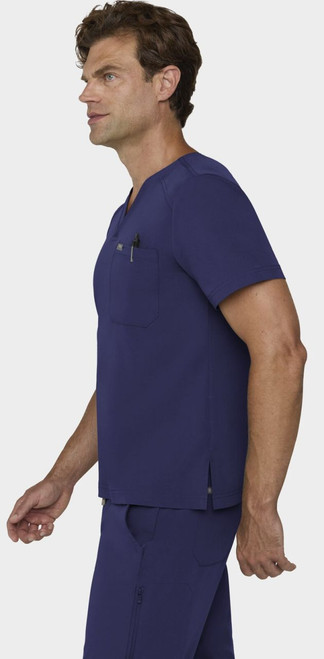 COLOR|NVY|Tempo Mens Tuck Navy Top Style # T172