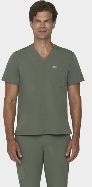 COLOR|OLV|Tempo Mens Tuck Olive Top Style # T172