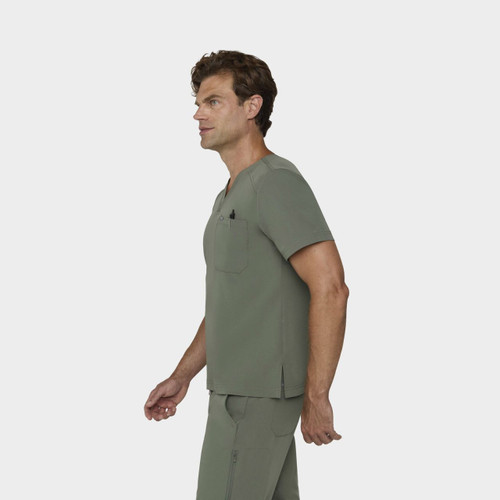 COLOR|OLV|Tempo Mens Tuck Olive Top Style # T172
