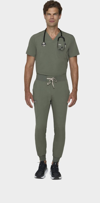 COLOR|OLV|Tempo Mens Tuck Olive Top Style # T172
