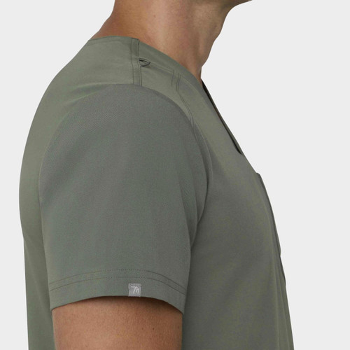COLOR|OLV|Tempo Mens Tuck Olive Top Style # T172