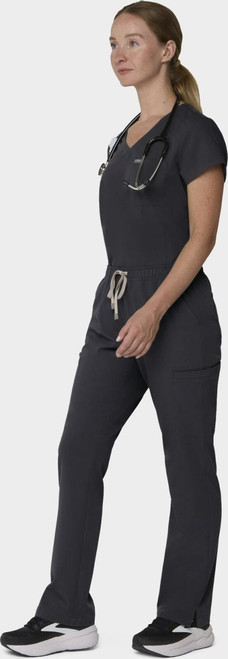 COLOR|PWT|Tempo Womens Outfit Pewter Straight Leg Style # T201