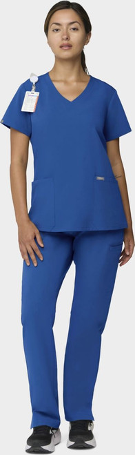 COLOR|RYL|Tempo Womens Outfit Royal Blue Straight Leg Style # T201