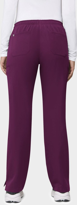 COLOR|WIN|Tempo Womens Straight Leg Wine Pant Style # T201