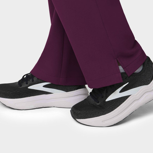 COLOR|WIN|Tempo Womens Straight Leg Wine Pant Style # T201