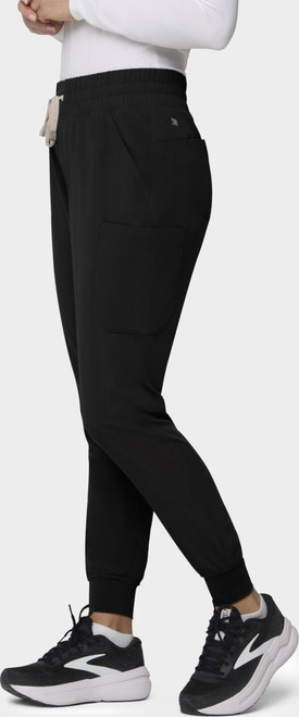COLOR|BLK|Tempo Womens Jogger Black Pant Style # T202