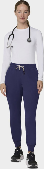 COLOR|NVY|Tempo Womens Jogger Navy Pant Style # T202