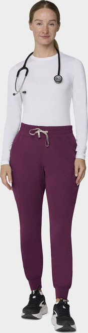 COLOR|WIN|Tempo Womens Jogger Wine Pant Style # T202