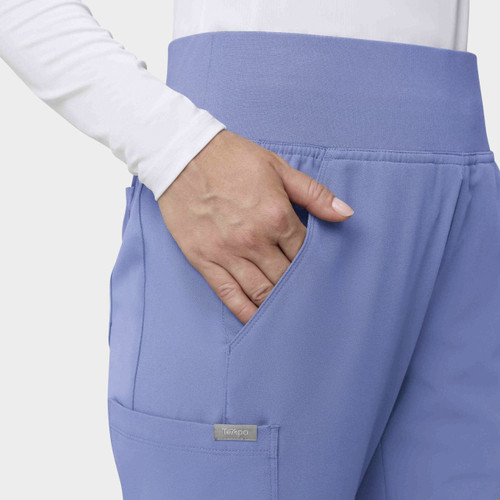 COLOR|CBL|Tempo Womens Flare Leg Ceil Blue Pant Style # T203